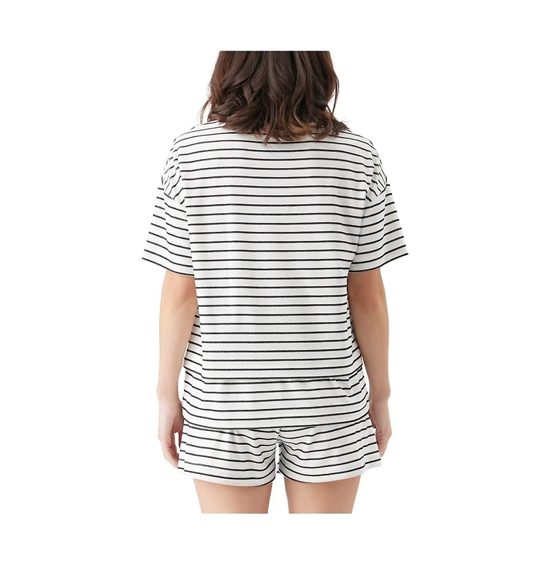 Ripe Maternity Women's Jada Stripe Nursing Tee