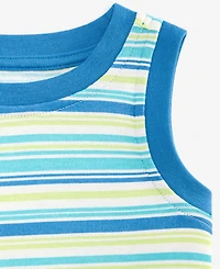 First Impressions Baby Boys' 3M-24M Mix & Match Multi-Stripe Tank Top, Macy's Exclusive