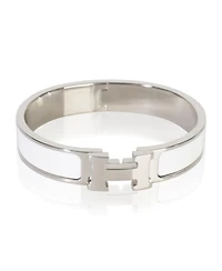 Hermes Clic H In Blanc Bracelet