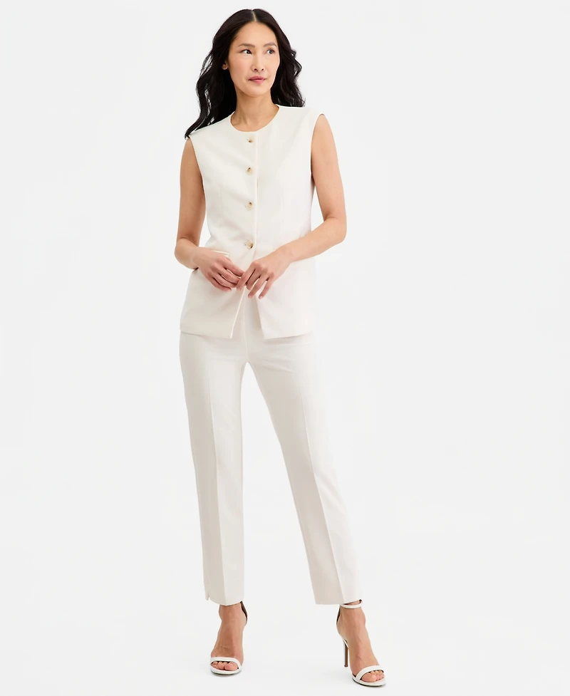 Anne Klein Women's Four-Button Tailored Vest