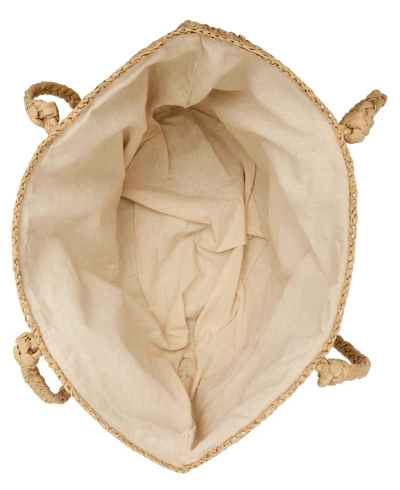 Steve Madden Btydes Raffia Shopper