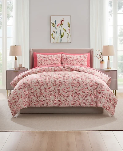 Nestl Luxury Soft Biomorphic Design 7-Pc. Comforter Set