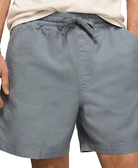 Lucky Brand Men's Pull-On Linen Shorts