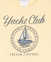 Tween Diva Girls 7-16 Graphic T-Shirt and Woven Skort With Ribbon, 2-Piece Set