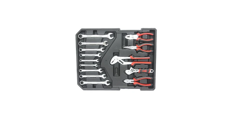 8.5 ft. Reach Aluminum Alloy Multi-Purpose Folding Telescopic Ladder Step Stool Ladder