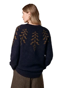 Celtic & Co. Women's Botanical Fair Isle Sweater
