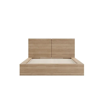 Nexera James Platform Bed with Headboad