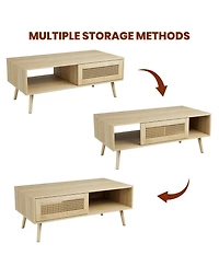 gaomon Coffee Table with Storage