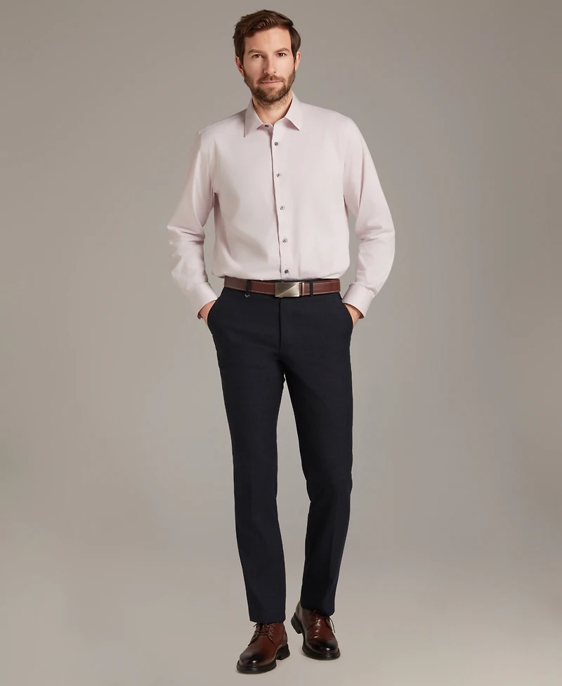 Alfani Men's Regular Fit Solid Dress Shirt, Macy's Exclusive