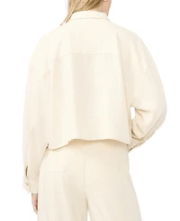 Sam & Jess Women's Ruffle Front Flutter-Sleeve Top