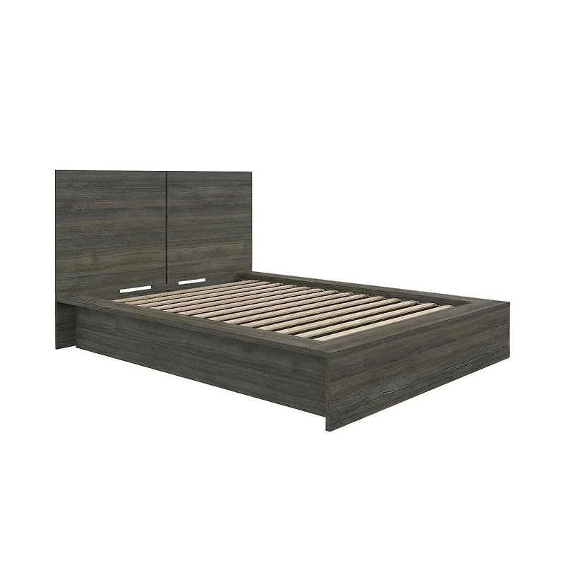 Nexera James Platform Bed with Headboard