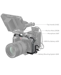 SmallRig Camera Cage with Cable Clamp for Leica SL3 and SL3-s