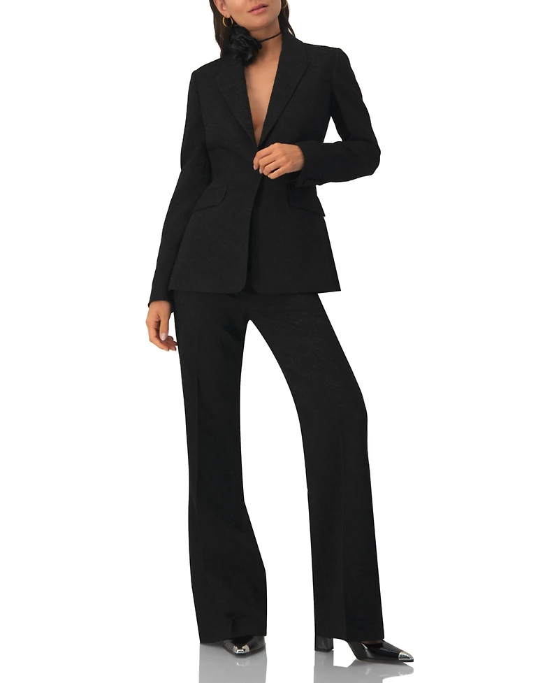 Ivonne Women's Straight-Leg Pants with Zipper