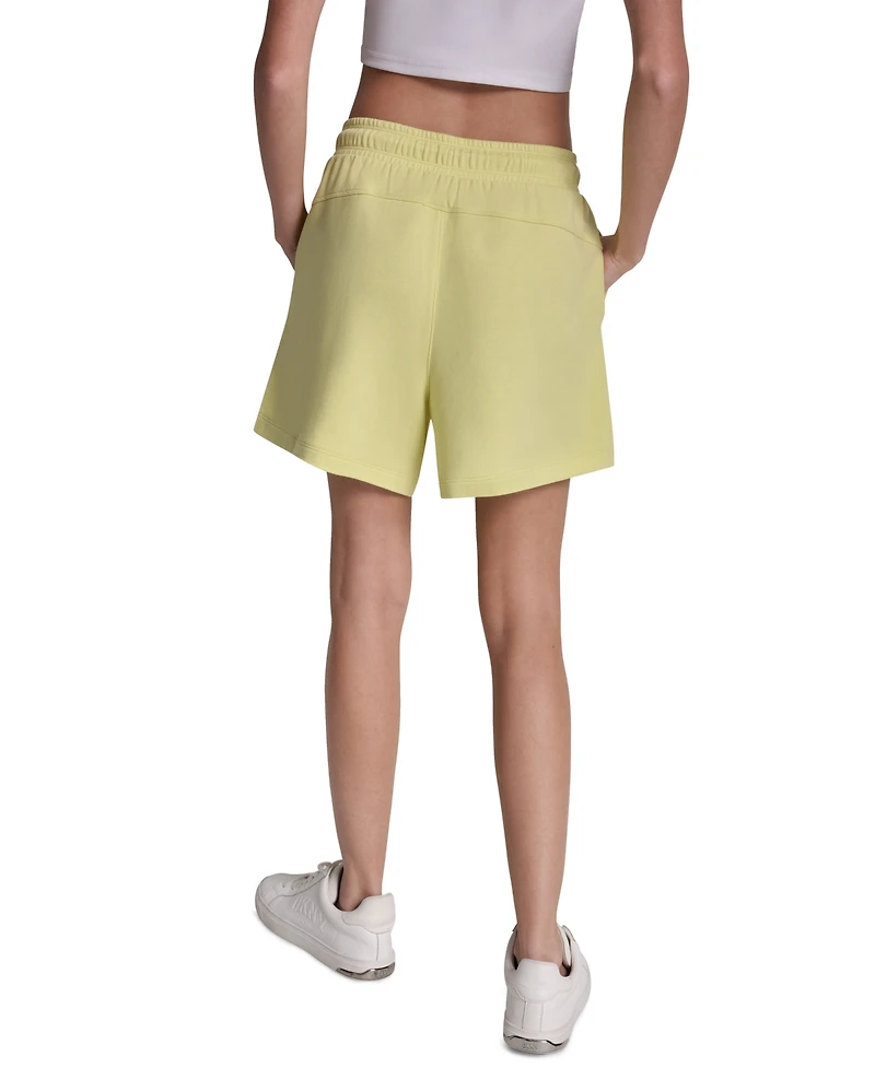 Dkny Sport Women's Foil Logo Shorts