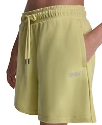 Dkny Sport Women's Foil Logo Shorts