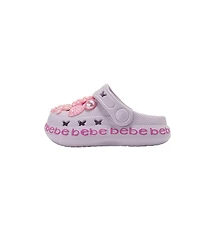Bebe Little Girls Lightweight Eva Clogs - Slip On Comfy Shoes with Sea Life Charms