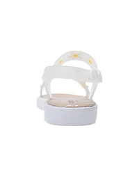 Bebe Toddler Pcu Sandal with Flowers