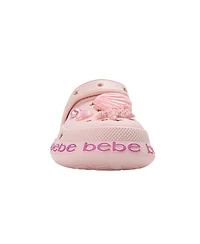 Bebe Big Girls Lightweight Eva Clogs Slip - On Comfy Shoes with Sea Life Charms