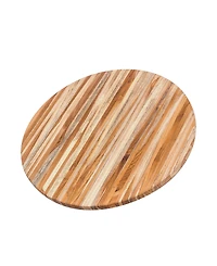 Teakhaus Wood Large Round Cutting and Serving Board