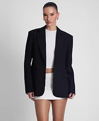 Leau Women's Classic Column Oversized Blazer
