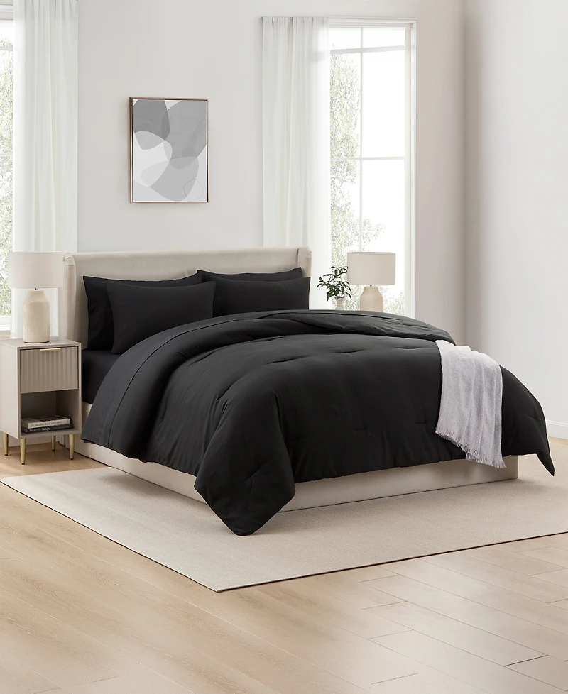 Nestl Luxury Soft Modern Design 7-Pc. Comforter Set