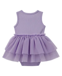 Disney Baby Girls' Daisy Duck Tank Tutu Dress with Hat