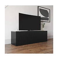 Nexera Trelisse 60 inch Tv Stand with 3 doors