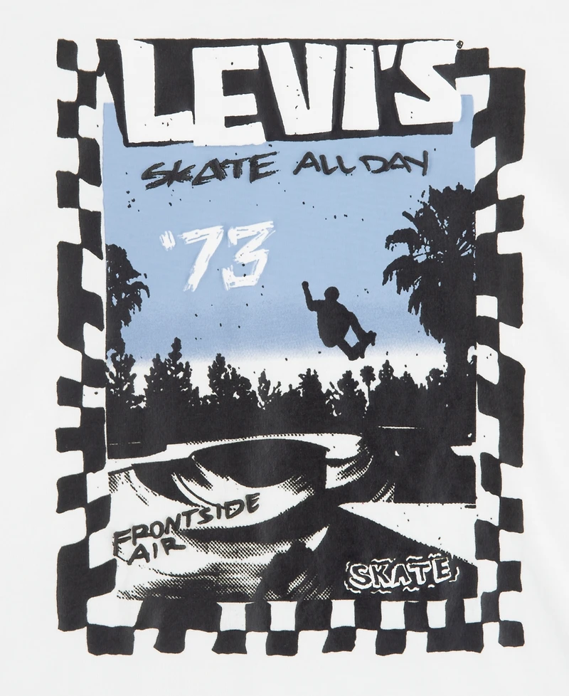 Levi's Boys' 4-7 Catching Air Short-Sleeve T-shirt