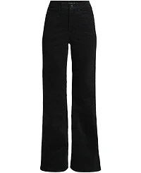 Lands' End Women's Corduroy High Rise Classic Flare Pants