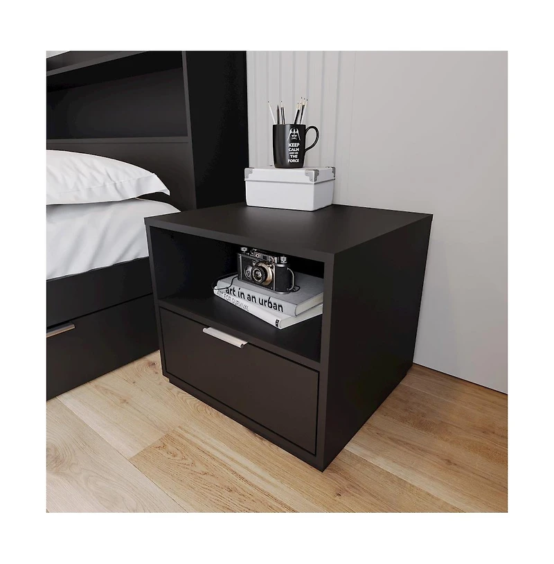 Nexera Hunter Nightstand