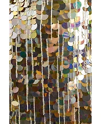 Nasty Gal Women's Disc Tassel High Neck Mini Dress