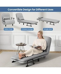 Folding Sofa Bed Sleeper Convertible Armchair Leisure