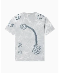 A|X Armani Exchange Men's Short Sleeve Tie Dye Logo T-Shirt