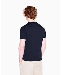 A|X Armani Exchange Men's Short Sleeve Rainbow Logo T-Shirt