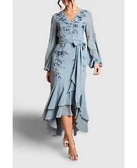 Coast Women's Embellished High Low Maxi Dress