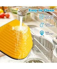 Mecale 6-Piece Kids Stepping Stone Square Balance Blocks for Indoor & Outdoor Play