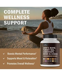 Bioschwartz Mushroom Complex Capsules, 90ct