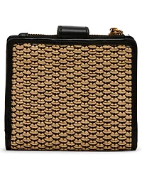 Steve Madden Bjem-s Raffia Bifold Mini Cardcase