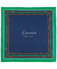 Lauren Ralph Lauren Dotted Equestrian Square Scraf