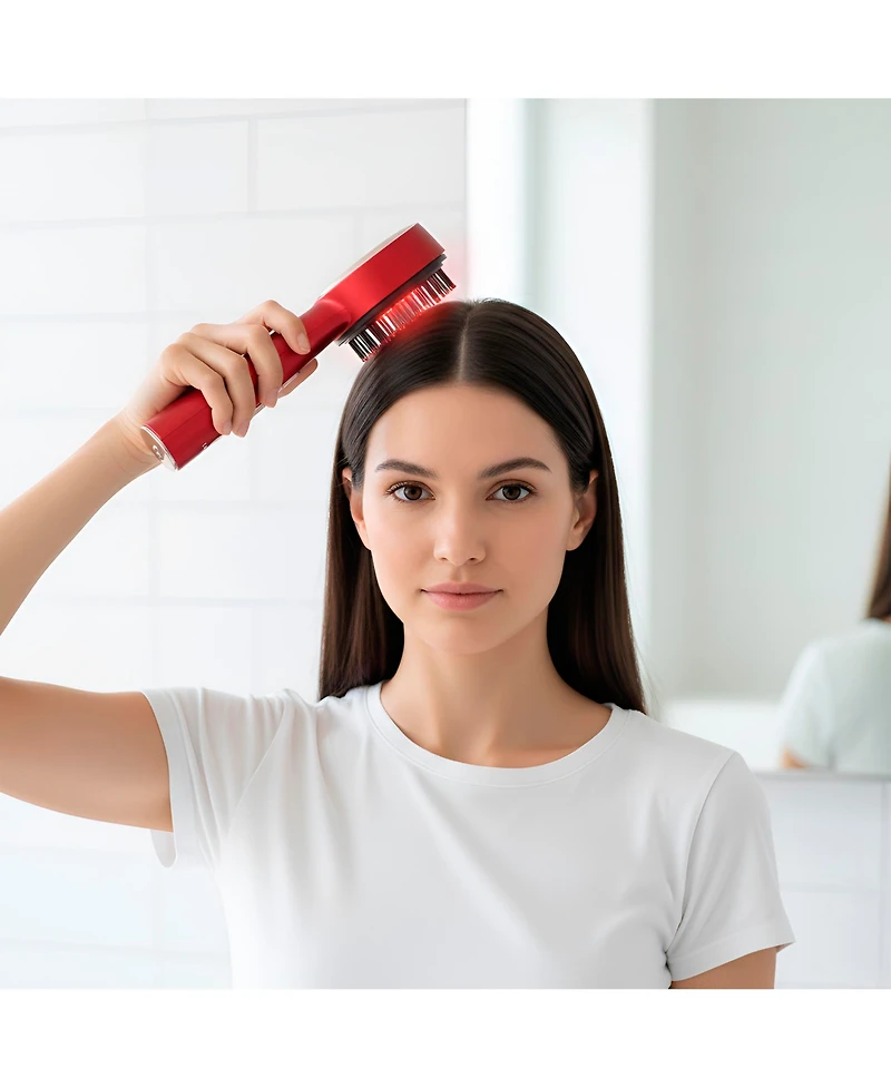 Pursonic Ultimate Hair Rejuvenation & Styling Bundle – 3-in-1 Led Scalp Therapy Brush + One Step Volumizing Hair Dryer