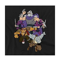 Teenage Mutant Ninja Turtles Men's Shredder And Foot Clan T-Shirt