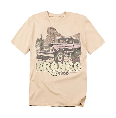 Mustang Men's Ford Bronco Desert 1966 T-Shirt
