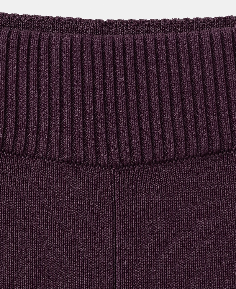 Mango Women's Contrasting Stripes Knitted Pants