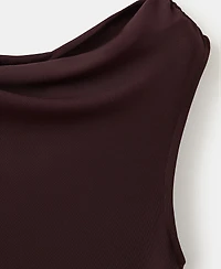 Mango Women's Ruched Long Dress