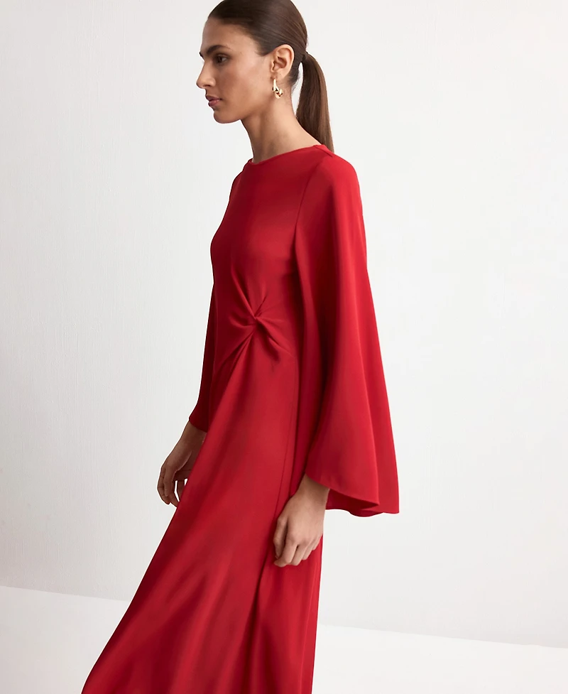 Mango Women's Flared Midi-Dress