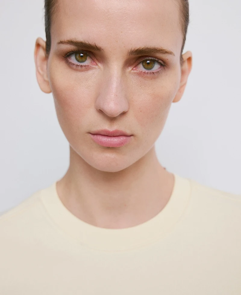 Mango Women's Round-Neck Cotton Sweatshirt