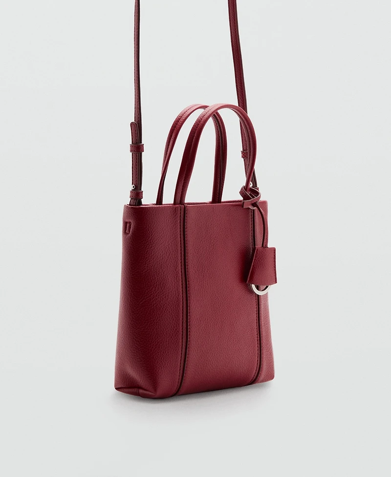 Mango Women's Handles Mini Rectangular Handbag