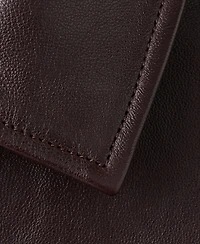 Mango Women's Buttoned Leather Jacket