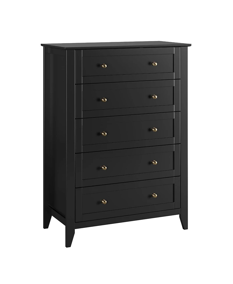 gaomon 5 Drawers Dresser for Bedroom,Storage Dressers Organizer with Handles & Deep Drawers