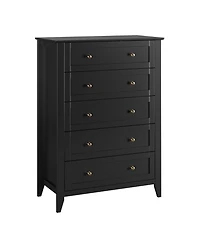 gaomon 5 Drawers Dresser for Bedroom,Storage Dressers Organizer with Handles & Deep Drawers
